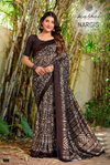 Nargis Vol 6 By Kashvi Black Vichitra Daily Wear Saree Suppliers In India